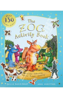 Julia Donaldson - Zog Activity Book обложка книги Julia Donaldson - Zog Activity Book обложка книги