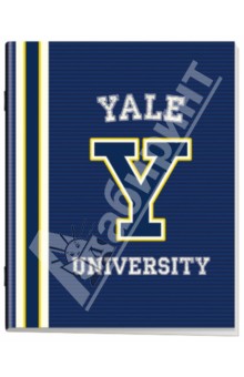 Тетрадь общая "Yale, blue" (А5, 96 листов, клетка) (36432-YL/BL) Тетрадь общая "Yale, blue" (А5, 96 листов, клетка) (36432-YL/BL)