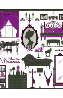 Тетрадь "For Princess", клетка, 48 листов, 5 видов (6485145022) Тетрадь "For Princess", клетка, 48 листов, 5 видов (6485145022)
