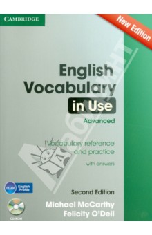 McCarthy, O`Dell - English Vocabulary in Use. Advanced. Vocabulary Reference and Practice with answers (+CD) обложка книги McCarthy, O`Dell - English Vocabulary in Use. Advanced. Vocabulary Reference and Practice with answers (+CD) обложка книги