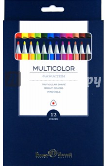 Фломастеры "Multicolor" (12 цветов) (32-0002) Фломастеры "Multicolor" (12 цветов) (32-0002)