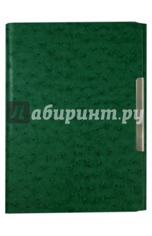 Ежедневник недатированный "Ostrich" (зеленый, A6+) (PF-6N153007-03) Ежедневник недатированный "Ostrich" (зеленый, A6+) (PF-6N153007-03)