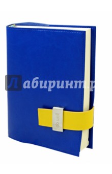 Ежедневник недатированный "Do well" (синий с желтым, A5) (PF-5N155238-35) Ежедневник недатированный "Do well" (синий с желтым, A5) (PF-5N155238-35)