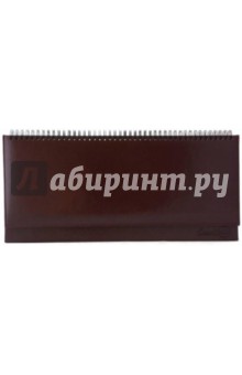 Планинг недатированный "ПРИСТИН" темно-бордовый, 180*390 мм (34069-15) Планинг недатированный "ПРИСТИН" темно-бордовый, 180*390 мм (34069-15)