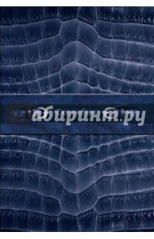 Ежедневник недатированный "Кроко" (А5, 288 листов, синий) (36206) Ежедневник недатированный "Кроко" (А5, 288 листов, синий) (36206)