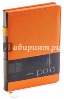 Ежедневник недатированный "Polo", А5, оранжевый (3-515/04) Ежедневник недатированный "Polo", А5, оранжевый (3-515/04)