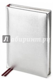 Ежедневник полудатированный "Cult Silver" (А5+, серебристый) (3-023/304) Ежедневник полудатированный "Cult Silver" (А5+, серебристый) (3-023/304)