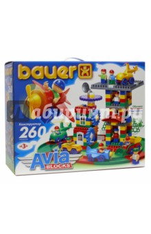 Конструктор "AviaBlocks" (260 элементов) (247) Конструктор "AviaBlocks" (260 элементов) (247)