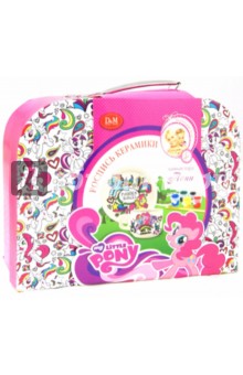 Набор для росписи чайной пары "Пони"My little (54194) Набор для росписи чайной пары "Пони"My little (54194)
