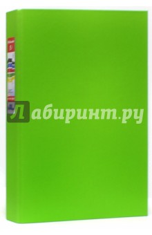 Папка на 4-х кольцах A4 (25 мм, зеленая) (14461) Папка на 4-х кольцах A4 (25 мм, зеленая) (14461)