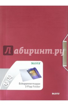 Папка с резинкой (А4, красный гранат) (3977-00-28) Папка с резинкой (А4, красный гранат) (3977-00-28)