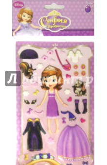 Игровой набор "София и друзья на прогулке" со стикерами (55082) Игровой набор "София и друзья на прогулке" со стикерами (55082)