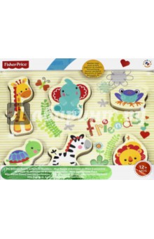 Fisher Price. Деревянная доска - пазл. 6 формочек (ФП1004-2) Fisher Price. Деревянная доска - пазл. 6 формочек (ФП1004-2)