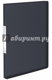 Папка A4 с вкладышами (20 вкладышей, черная) (623992) Папка A4 с вкладышами (20 вкладышей, черная) (623992)