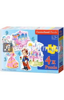 Puzzle-3х4х6х9 "Мир принцесс" (В-005031) Puzzle-3х4х6х9 "Мир принцесс" (В-005031)