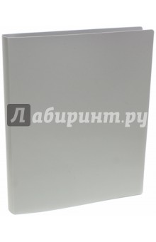 Папка на кольцах "Basic" (4 кольца, А4, серая) (255071-11) Папка на кольцах "Basic" (4 кольца, А4, серая) (255071-11)