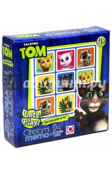 Мемо + пазл-24 "Talking Tom" (01011) Мемо + пазл-24 "Talking Tom" (01011)
