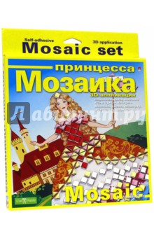 Набор для 3D-аппликации из мозаики №8 "Принцесса" (2-086/08) Набор для 3D-аппликации из мозаики №8 "Принцесса" (2-086/08)