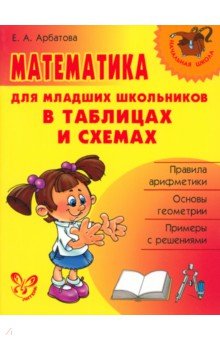 Елизавета Арбатова - Математика для младших школьников в таблицах и схемах обложка книги Елизавета Арбатова - Математика для младших школьников в таблицах и схемах обложка книги