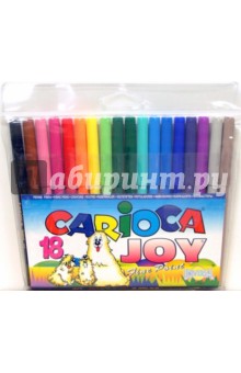 Фломастеры CARIOCA JOY 18 цветов (41821) Фломастеры CARIOCA JOY 18 цветов (41821)