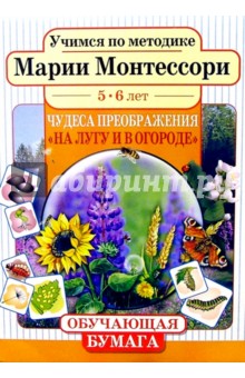 Мария Монтессори - Чудеса преображения "На лугу и в огороде". Для детей 5-6 лет обложка книги Мария Монтессори - Чудеса преображения "На лугу и в огороде". Для детей 5-6 лет обложка книги