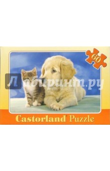 Puzzle-60.MIDI.В-06212.Щенок и котенок Puzzle-60.MIDI.В-06212.Щенок и котенок