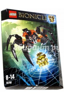 Конструктор LEGO. "Биониклы. Лорд Паучий Череп" (70790) Конструктор LEGO. "Биониклы. Лорд Паучий Череп" (70790)