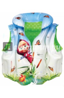 Жилет "Маша и Медведь" (ПВХ, 45х43 см) (GT8235) Жилет "Маша и Медведь" (ПВХ, 45х43 см) (GT8235)