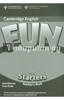 Robinson, Saxby - Fun for Starters. Teacher's Book обложка книги Robinson, Saxby - Fun for Starters. Teacher's Book обложка книги
