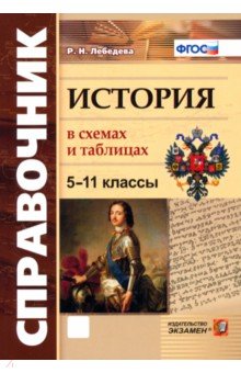 Рената Лебедева - История. 5-11 классы. В схемах и таблицах. ФГОС обложка книги Рената Лебедева - История. 5-11 классы. В схемах и таблицах. ФГОС обложка книги