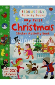 My First Christmas. Sticker Activity Book обложка книги My First Christmas. Sticker Activity Book обложка книги