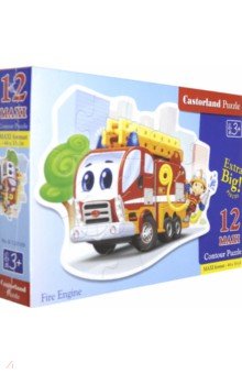 Puzzle-12 MAXI "Пожарная машина" (В-120109) Puzzle-12 MAXI "Пожарная машина" (В-120109)