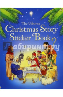 The Usborn Christmas Story Sticker Book