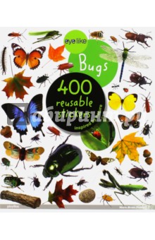 Bugs. Sticker book. 400 reusable stickers обложка книги Bugs. Sticker book. 400 reusable stickers обложка книги