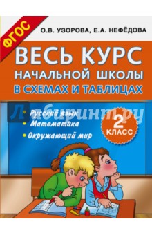 Весь курс начальной школы в схемах и таблицах. 2 класс - Узорова, Нефедова