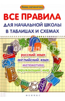 Курганов, Вакуленко, Матекина, Вакуленко - Все правила для начальной школы в таблицах и схемах обложка книги Курганов, Вакуленко, Матекина, Вакуленко - Все правила для начальной школы в таблицах и схемах обложка книги