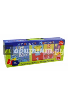 My Box of..Numbers: From 1 to 100! Counting Book and Puzzle-Pair Set