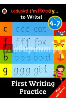I'm Ready to Write. First Writing Practice + Stickers - Ellen Philpott