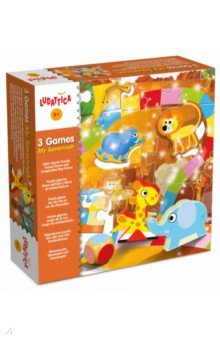 46966 Игра настольная МОЯ САВАННА (3в1)