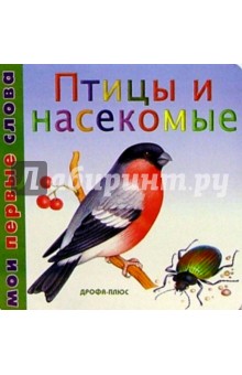 Птицы и насекомые обложка книги Птицы и насекомые обложка книги