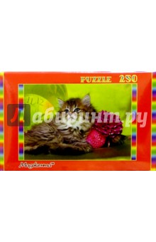 Пазл-250/2561/Кот и часы Пазл-250/2561/Кот и часы