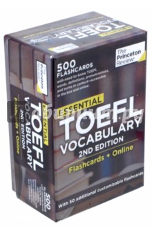 Essential TOEFL Vocabulary. Flashcards + Online (500 Flashcards)