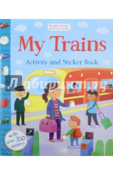 My Trains. Activity and Sticker Book