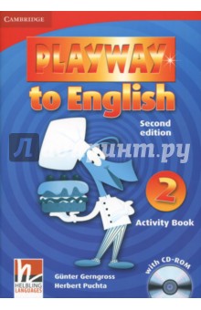 Playway to English Level 2 Activity Book with CD-ROM - Gerngross, Puchta