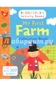 My First Farm Colouring Book (with stickers)