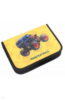 Пенал "Monstertruck" (с наполнением, 16 предметов) (49120-12) Пенал "Monstertruck" (с наполнением, 16 предметов) (49120-12)