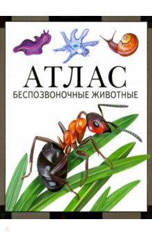Козлов, Дольник - Атлас. Беспозвоночные животные обложка книги Козлов, Дольник - Атлас. Беспозвоночные животные обложка книги