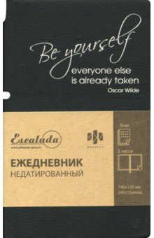 Ежедневник недатированный "Наппа" (120 листов, 190х120 мм, черный) (47661) Ежедневник недатированный "Наппа" (120 листов, 190х120 мм, черный) (47661)
