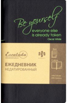 Ежедневник недатированный "Наппа" (120 листов, 190х120 мм, черный) (47923) Ежедневник недатированный "Наппа" (120 листов, 190х120 мм, черный) (47923)