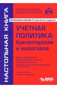 Учётная политика: бухгалтерская и налог - Галина Касьянова